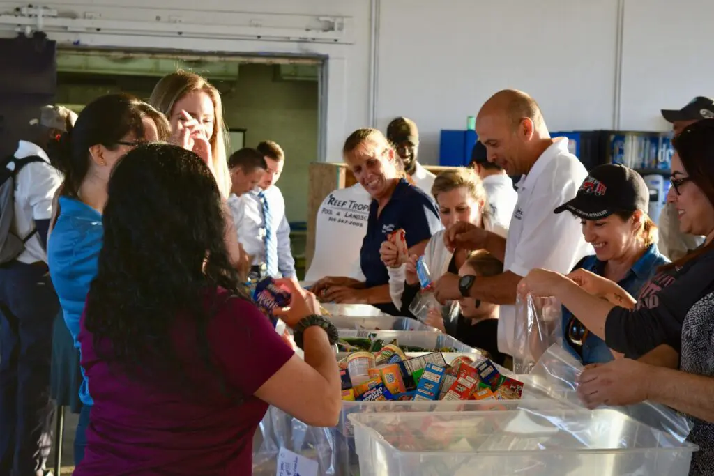 Giving back
